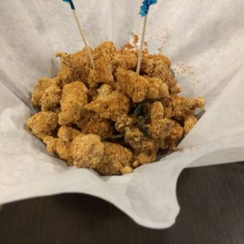 Spiceology - Very good (shareable) portion of popcorn chicken. Softer but flavorful - Taiwanese Near Me - Arcadia, California Spiceology - Very good (shareable) portion of popcorn chicken. Softer but flavorful - Taiwanese Near Me - Arcadia, California