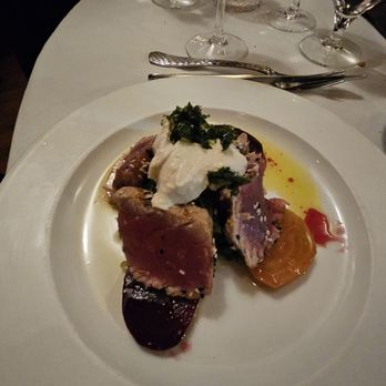 Estia - Tuna w/ beets - Greek Near Me - Philadelphia, Pennsylvania