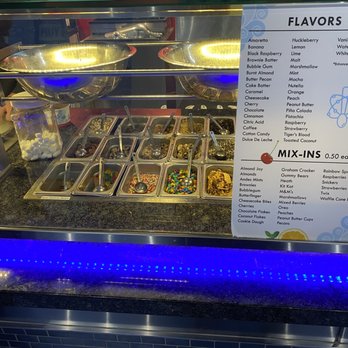 Sub Zero Nitrogen Ice Cream - A look at their mix ins - Ice Cream & Frozen Yogurt Near Me - Lehi, Utah