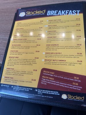 Menu photo 7 Stacked Pancake & Breakfast House Mississauga, ON Menu photo 7 Stacked Pancake & Breakfast House Mississauga, ON