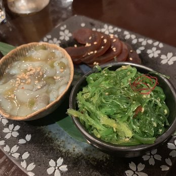 Kiraku - Pickle combo. It was slimy and salty - Tapas/Small Plates Near Me - Berkeley, California