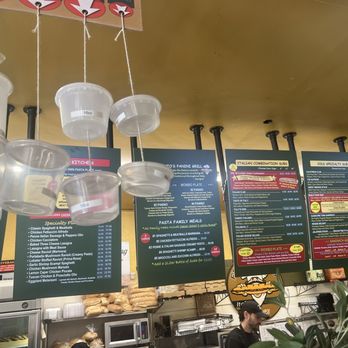 Frumentos Italian Deli - Menu at the counter - Delis Near Me - Montebello, California