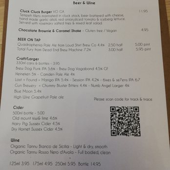 Wai Kika Moo Kau - Menu - Vegetarian Near Me - Brighton, BNH Wai Kika Moo Kau - Menu - Vegetarian Near Me - Brighton, BNH