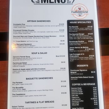 Farmhouse Cafe - Menu December 2020 - Breakfast & Brunch Near Me - Honolulu, Hawaii