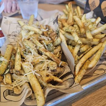 The Melt - Garlic/Parmesan fries and regular fries. - Sandwiches Near Me - Phoenix, Arizona The Melt - Garlic/Parmesan fries and regular fries. - Sandwiches Near Me - Phoenix, Arizona