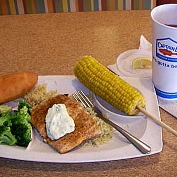 Captain D's - Wild Alaskan Salmon - Seafood Near Me - Starke, Florida