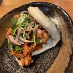 Crispy pork chashu buns Crispy pork chashu buns