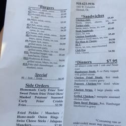 Dairy Boy Drive In - Dairy Boy Menu page 1