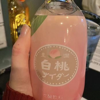 Taco & Ramen - Japanese peach soda - Vegan Near Me - Philadelphia, Pennsylvania