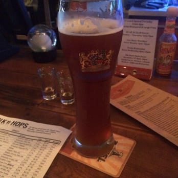 Link N Hops - Delicious Pumpkinweizen. $6:50 for this giant glass - Beer Bar Near Me - Los Angeles, California Link N Hops - Delicious Pumpkinweizen. $6:50 for this giant glass - Beer Bar Near Me - Los Angeles, California