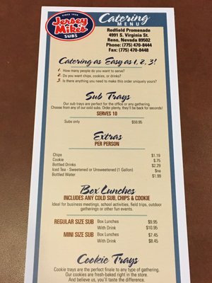 Menu photo 3 Jersey Mike's Subs Reno, NV Menu photo 3 Jersey Mike's Subs Reno, NV