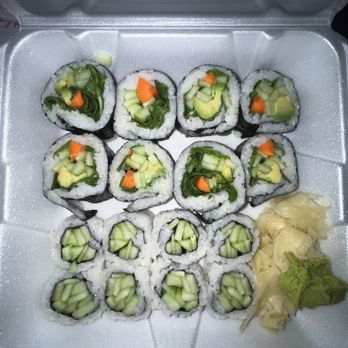 Sushi Go - Vegetarian Roll and Cucumber Roll - Japanese Near Me - Dallas, Texas Sushi Go - Vegetarian Roll and Cucumber Roll - Japanese Near Me - Dallas, Texas