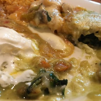 La Adelita - Spinach enchilada is really good! - Mexican Near Me - Monrovia, California