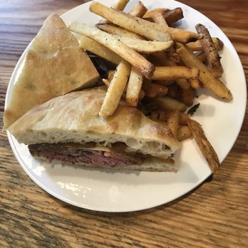 Pendulum Fine Meats - Roast beef sandwich with herb fries.. fries was delicious and sandwich too! - Butcher Near Me - Norfolk, Virginia Pendulum Fine Meats - Roast beef sandwich with herb fries.. fries was delicious and sandwich too! - Butcher Near Me - Norfolk, Virginia