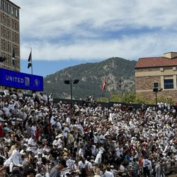 University Of Colorado Boulder - Inside stadium near gate 5 sect 211