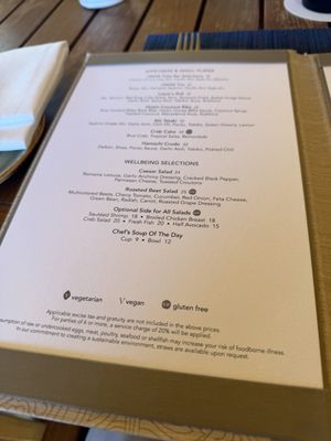 Menu photo 2 House Without A Key Honolulu, HI