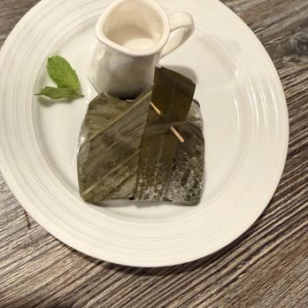 Angkor Chef - Banana coconut milk sticky rice dessert - Cambodian Near Me - San Jose, California Angkor Chef - Banana coconut milk sticky rice dessert - Cambodian Near Me - San Jose, California