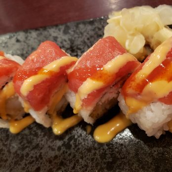 Kimono Sushi - Red dragon roll - Sushi Bars Near Me - Tracy, California