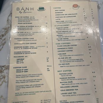 Bánh by Lauren - Menu - Bakeries Near Me - New York, New York