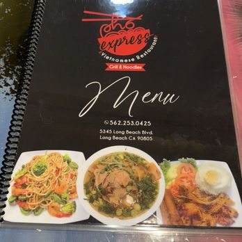 Pho Express - Menu - Vietnamese Near Me - Long Beach, California