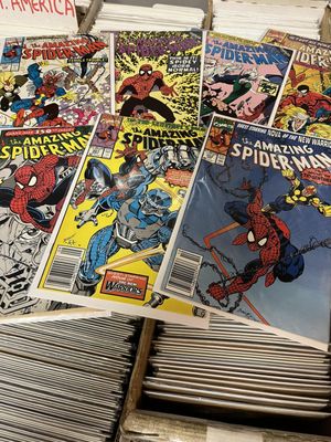 Spiderman - Hi and Welcome to East Bay Comics, located in Beautiful Warren, Rhode Island. We have an extensive collection of Silver Age to Modern Comics, Toys, Artwork, Videos, Music and related items. There's something for everyone! Please take a look around, let us know if you have any questions or are looking for something special that you don't see here. Feel free to give us a call or better yet, stop by East Bay Comics if you're in the Southern New England Area Spiderman - Hi and Welcome to East Bay Comics, located in Beautiful Warren, Rhode Island. We have an extensive collection of Silver Age to Modern Comics, Toys, Artwork, Videos, Music and related items. There's something for everyone! Please take a look around, let us know if you have any questions or are looking for something special that you don't see here. Feel free to give us a call or better yet, stop by East Bay Comics if you're in the Southern New England Area