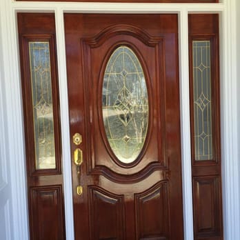 Mayfield Painting Services - Re-Finished Hardwood Door System - Painters Near Me Mayfield Painting Services - Re-Finished Hardwood Door System - Painters Near Me