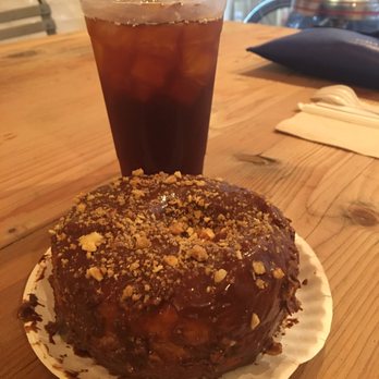 Dough - Mocha Almond Crunch and Iced Coffe - Desserts Near Me - New York, New York Dough - Mocha Almond Crunch and Iced Coffe - Desserts Near Me - New York, New York