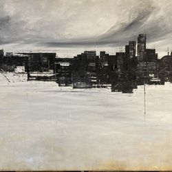Paul Grose Fine Art - American Midwest. 38x58 oil. Commission piece.