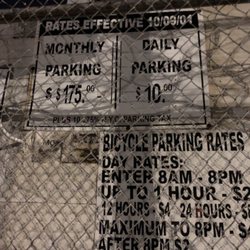 Mutual Parking of Dekalb - Effective rate clearly showing $10 daily.