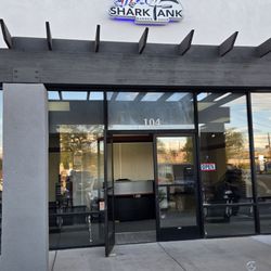 Shark Tank Barbershop BC - New signage