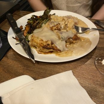 Three V - Chicken Francaise - New American Near Me - Plymouth, Massachusetts