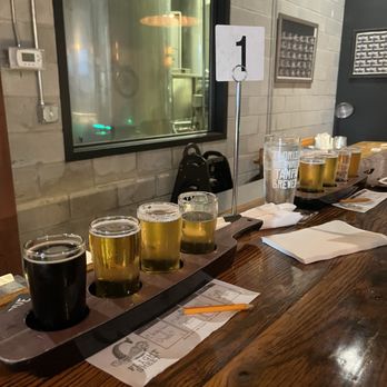 Coppertail Brewing Co - Flight - Bars Near Me - Tampa, Florida Coppertail Brewing Co - Flight - Bars Near Me - Tampa, Florida