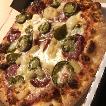 Sofia's Pizza - 10" pizza, which was supposed to be a 3 Toppings Calzone with pepperoni, pineapple, and jalapeños. - Pizza Near Me - Las Vegas, Nevada Sofia's Pizza - 10" pizza, which was supposed to be a 3 Toppings Calzone with pepperoni, pineapple, and jalapeños. - Pizza Near Me - Las Vegas, Nevada