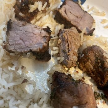 Sufi Kabob - Beef kabob over cooked, not medium as instructed. - Middle Eastern Near Me - Corpus Christi, Texas
