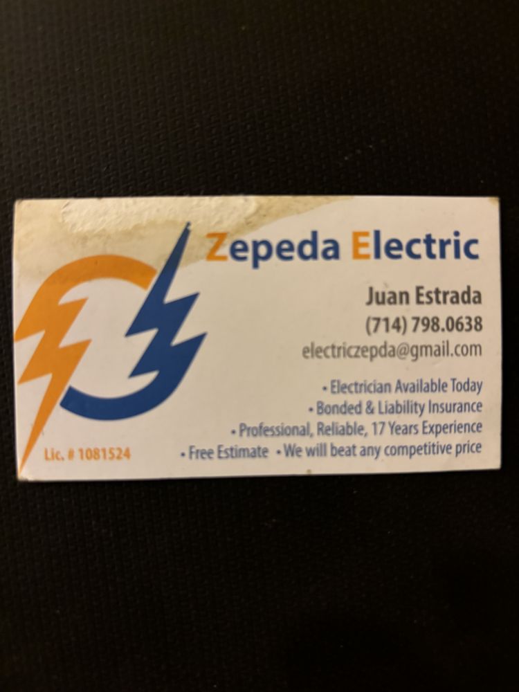 Slide of Zepeda Electric