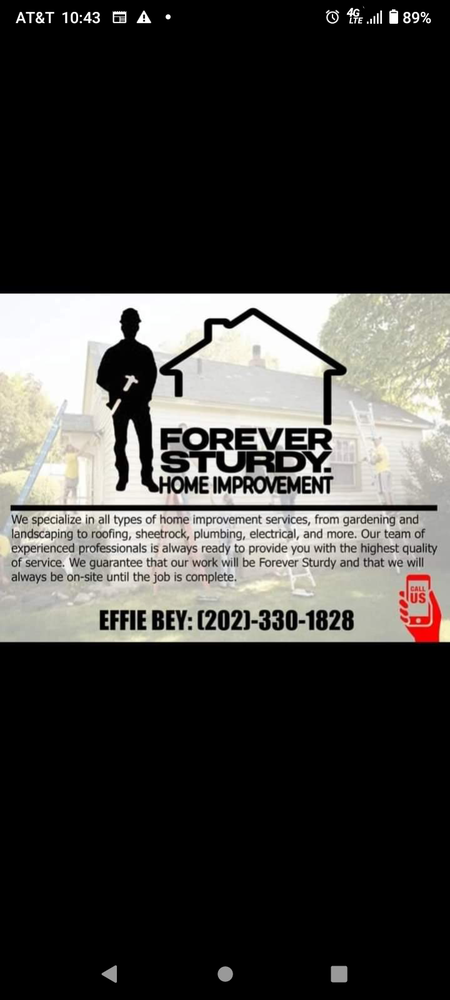 Slide of Forever Sturdy Home Improvement