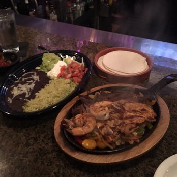 Diego's Spirited Kitchen - Chicken, steak and prawn fajita - New American Near Me - Redmond, Oregon