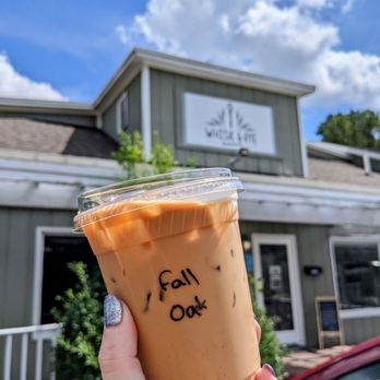 Whisk and Rye Bakehouse - Iced fall spice oat latte - Bakeries Near Me - Durham, North Carolina Whisk and Rye Bakehouse - Iced fall spice oat latte - Bakeries Near Me - Durham, North Carolina