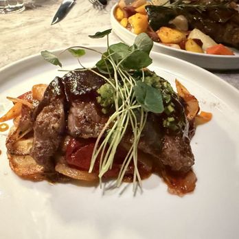 Wolf by Vanderpump at Caesars Republic Lake Tahoe - Roasted Iberico Pork Pluma - American Near Me - Stateline, Nevada