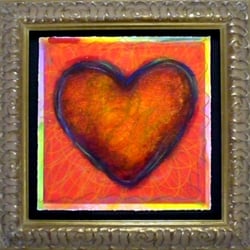 A beautiful Heart watercolor