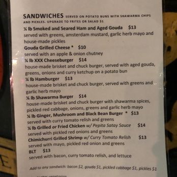 Amsterdam Bar & Hall - Sandwiches menu - Bars Near Me - Saint Paul, Minnesota Amsterdam Bar & Hall - Sandwiches menu - Bars Near Me - Saint Paul, Minnesota