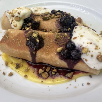 Mezzo - Ricotta crepes. Just weird. - Italian Near Me - Stockton, California Mezzo - Ricotta crepes. Just weird. - Italian Near Me - Stockton, California
