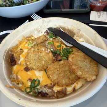 Crack'd Kitchen & Coffee - Loaded hash browns - Breakfast & Brunch Near Me - Peabody, Massachusetts