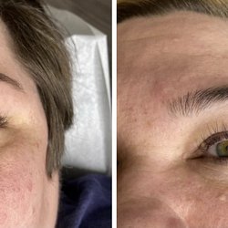Wicked Waxing Studio - Lash lift before and after