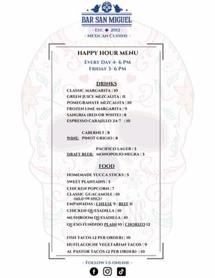 Menu photo 2 Bar San Miguel New York, NY