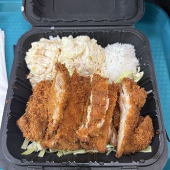 Vinz Hawaiian Bbq - Katsu chicken plate - Hawaiian Near Me - Visalia, California Vinz Hawaiian Bbq - Katsu chicken plate - Hawaiian Near Me - Visalia, California