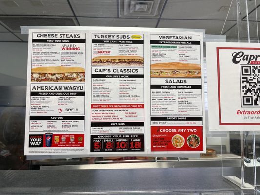 Menu photo 5 Capriotti's Sandwich Shop Henderson, NV Menu photo 5 Capriotti's Sandwich Shop Henderson, NV