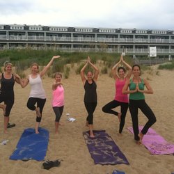Lotas Yoga - Nags head beach private yoga session with lotas yoga