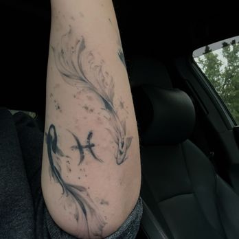 Lux Studios - Healed Pisces tattoo - Tattoo Near Me - Vancouver, Washington