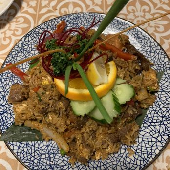 Chiang Rai Thai Kitchen and Bar - Tom Yum Fried Rice with beef - Thai Near Me - Markham, Ontario Chiang Rai Thai Kitchen and Bar - Tom Yum Fried Rice with beef - Thai Near Me - Markham, Ontario